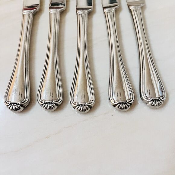 5pc ONEIDA Winter Hill Stainless Dinner Knife 9 1/2” Distinction Deluxe Canada - Picture 4 of 8